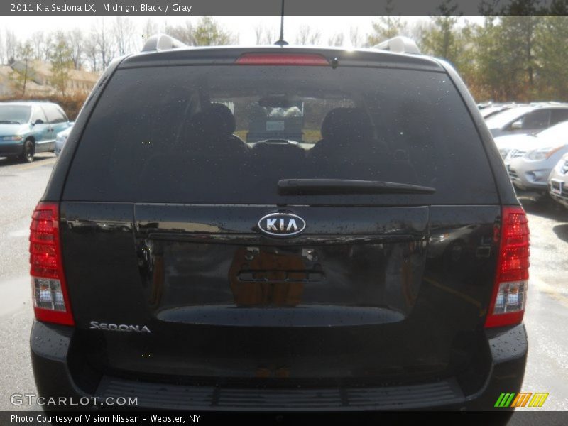 Midnight Black / Gray 2011 Kia Sedona LX