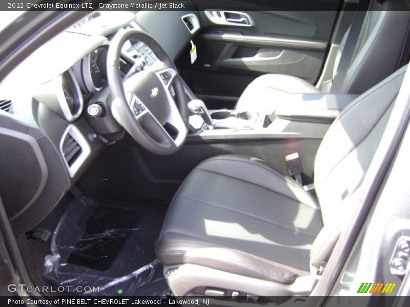 Graystone Metallic / Jet Black 2012 Chevrolet Equinox LTZ