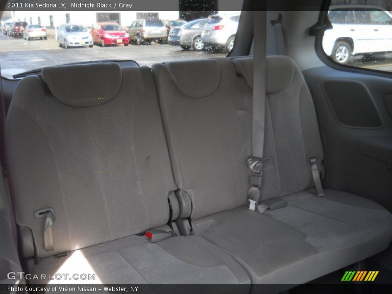Midnight Black / Gray 2011 Kia Sedona LX