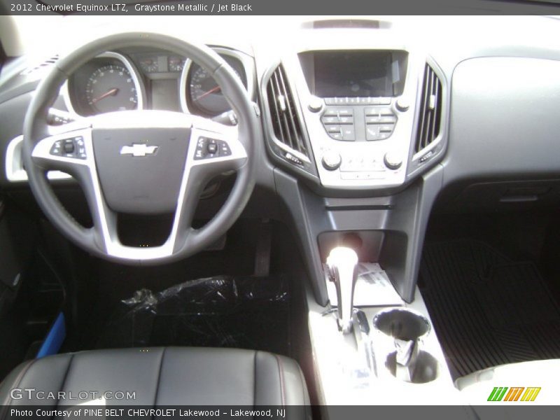 Graystone Metallic / Jet Black 2012 Chevrolet Equinox LTZ