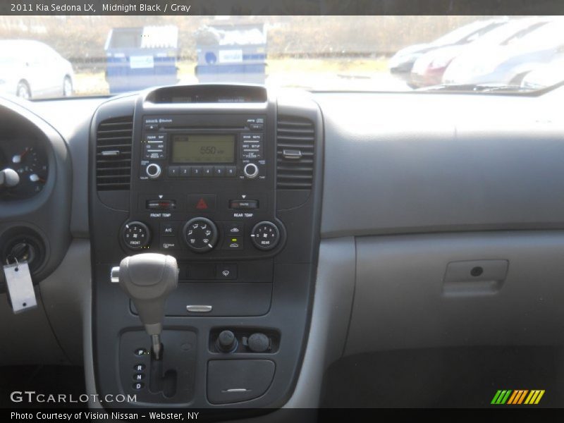 Midnight Black / Gray 2011 Kia Sedona LX