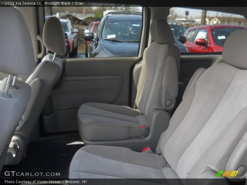Midnight Black / Gray 2011 Kia Sedona LX