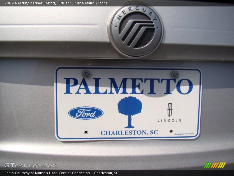 Brilliant Silver Metallic / Stone 2009 Mercury Mariner Hybrid