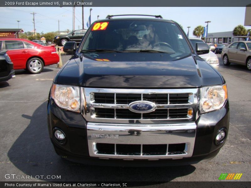 Black / Charcoal 2009 Ford Escape Limited V6