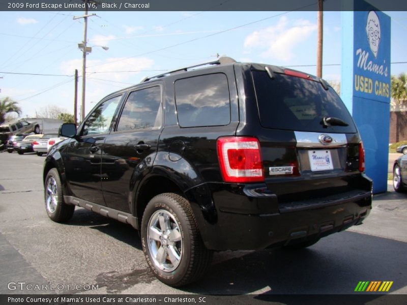 Black / Charcoal 2009 Ford Escape Limited V6