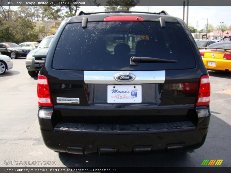 Black / Charcoal 2009 Ford Escape Limited V6