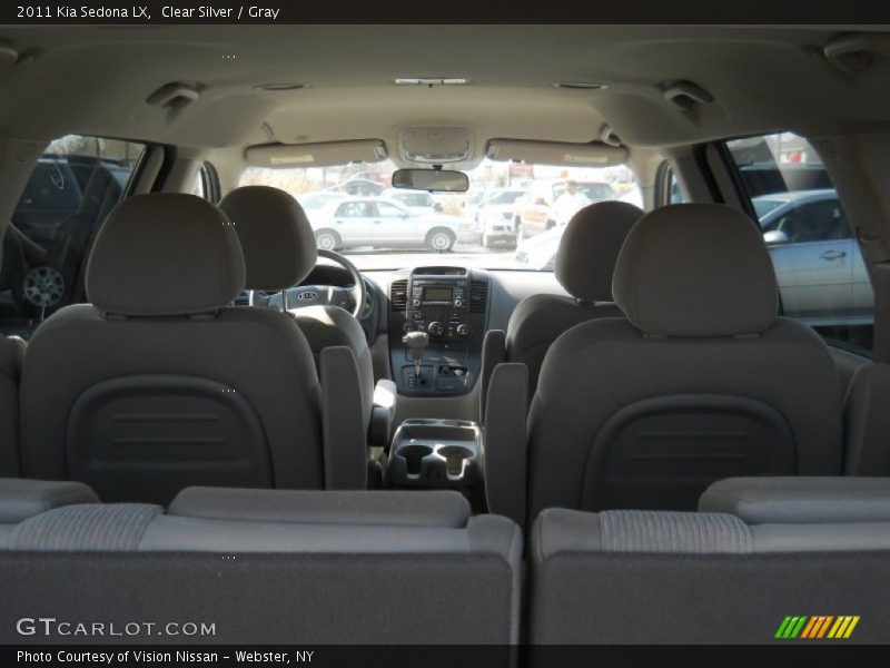 Clear Silver / Gray 2011 Kia Sedona LX