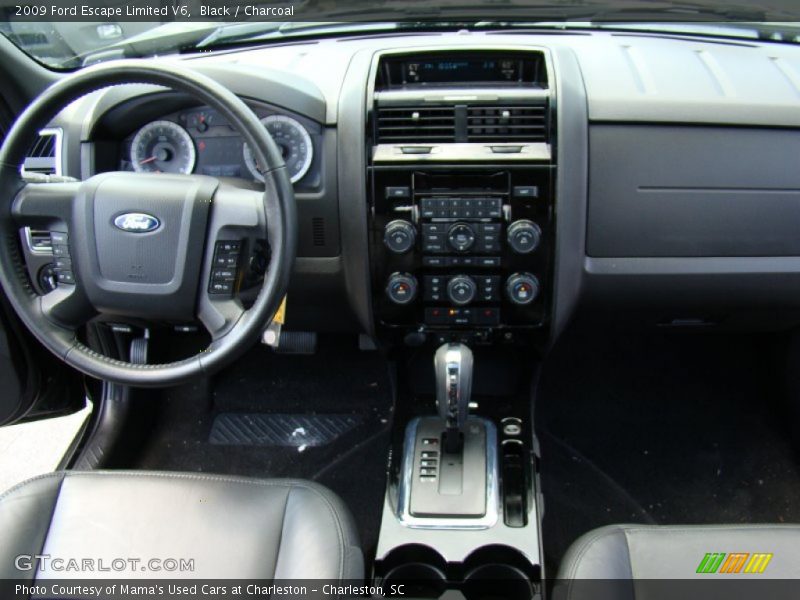 Black / Charcoal 2009 Ford Escape Limited V6