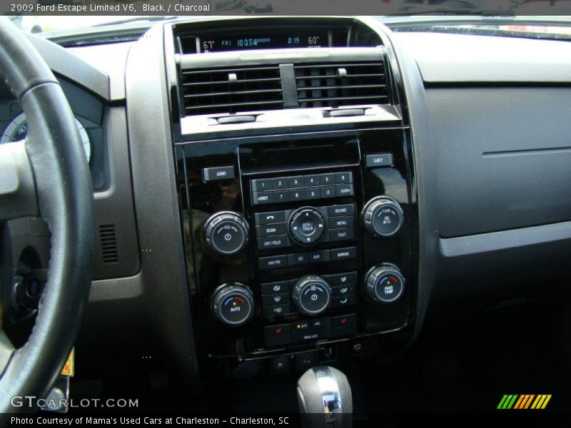 Black / Charcoal 2009 Ford Escape Limited V6