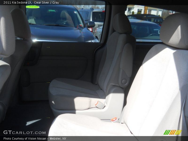 Clear Silver / Gray 2011 Kia Sedona LX