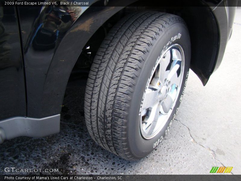 Black / Charcoal 2009 Ford Escape Limited V6