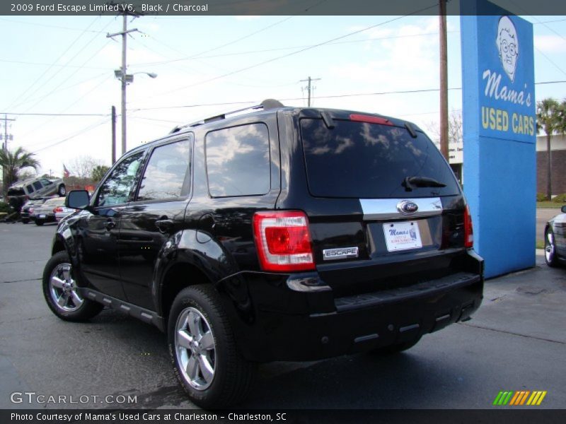 Black / Charcoal 2009 Ford Escape Limited V6