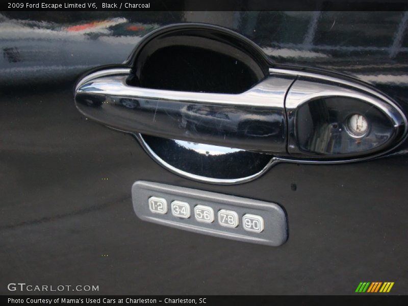 Black / Charcoal 2009 Ford Escape Limited V6