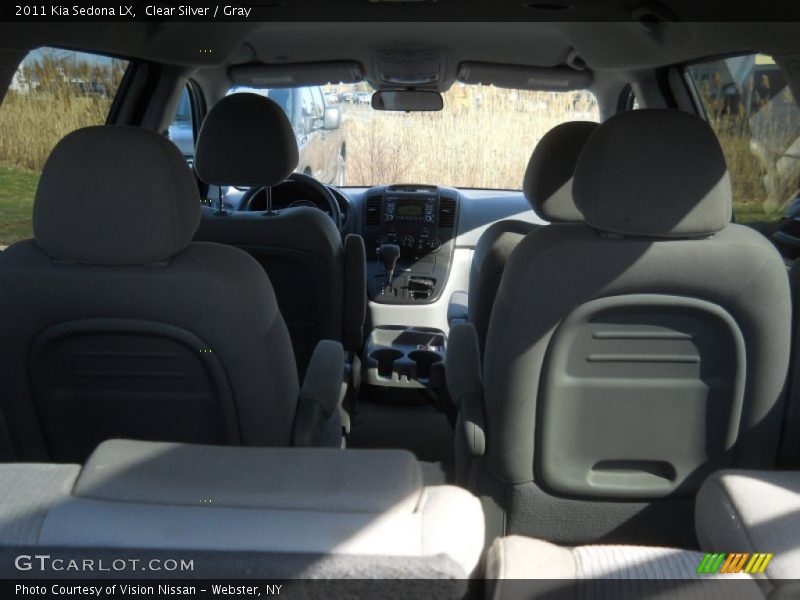 Clear Silver / Gray 2011 Kia Sedona LX
