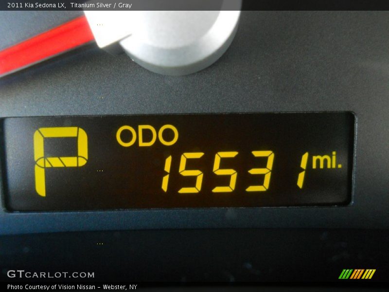 Titanium Silver / Gray 2011 Kia Sedona LX