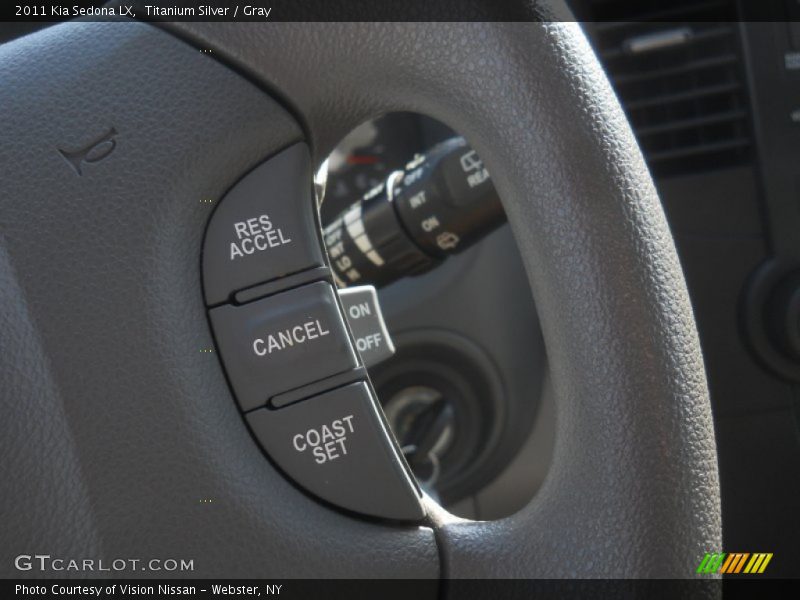Titanium Silver / Gray 2011 Kia Sedona LX