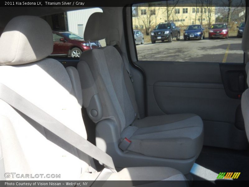 Titanium Silver / Gray 2011 Kia Sedona LX