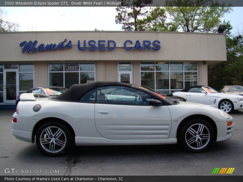 Dover White Pearl / Midnight 2003 Mitsubishi Eclipse Spyder GTS