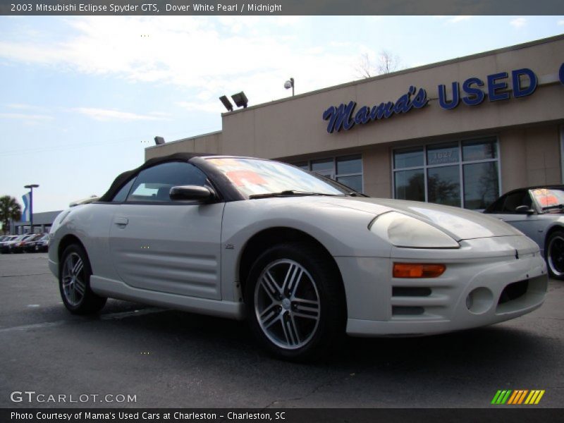 Dover White Pearl / Midnight 2003 Mitsubishi Eclipse Spyder GTS
