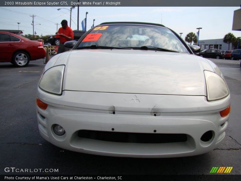 Dover White Pearl / Midnight 2003 Mitsubishi Eclipse Spyder GTS