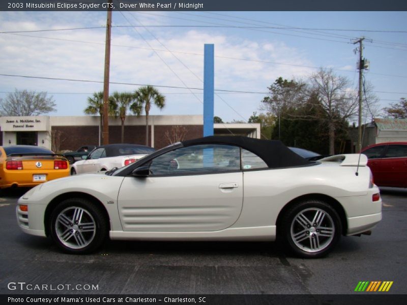 2003 Eclipse Spyder GTS Dover White Pearl