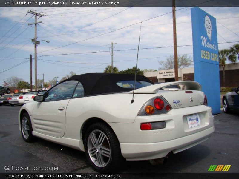 Dover White Pearl / Midnight 2003 Mitsubishi Eclipse Spyder GTS