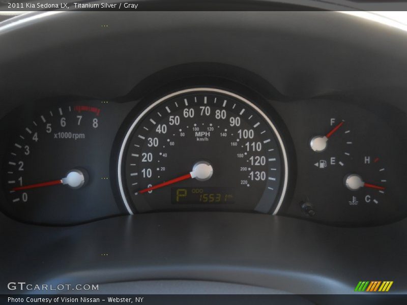 Titanium Silver / Gray 2011 Kia Sedona LX