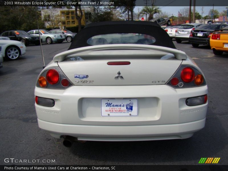 Dover White Pearl / Midnight 2003 Mitsubishi Eclipse Spyder GTS