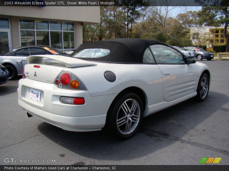 Dover White Pearl / Midnight 2003 Mitsubishi Eclipse Spyder GTS