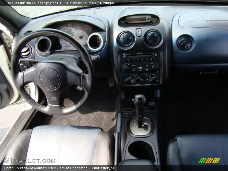 Dover White Pearl / Midnight 2003 Mitsubishi Eclipse Spyder GTS