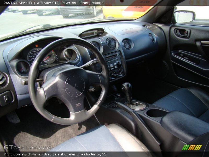 Dover White Pearl / Midnight 2003 Mitsubishi Eclipse Spyder GTS