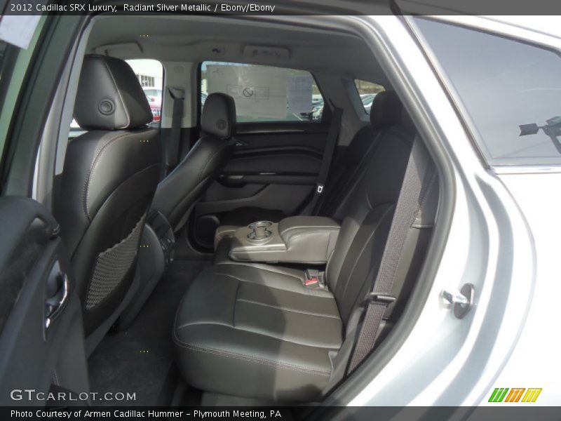 Radiant Silver Metallic / Ebony/Ebony 2012 Cadillac SRX Luxury