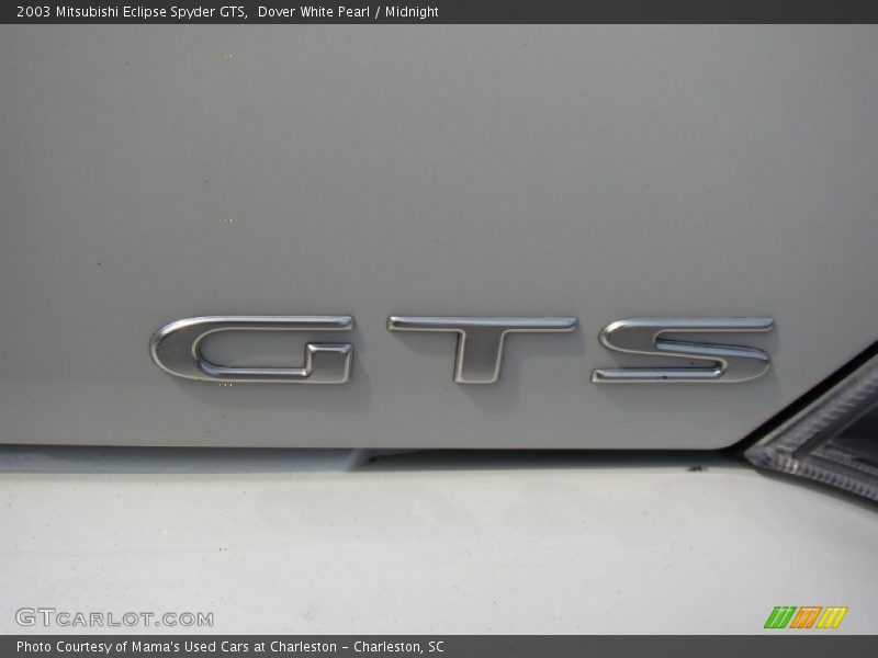 Dover White Pearl / Midnight 2003 Mitsubishi Eclipse Spyder GTS