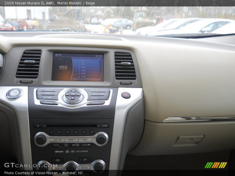Merlot Metallic / Beige 2009 Nissan Murano SL AWD