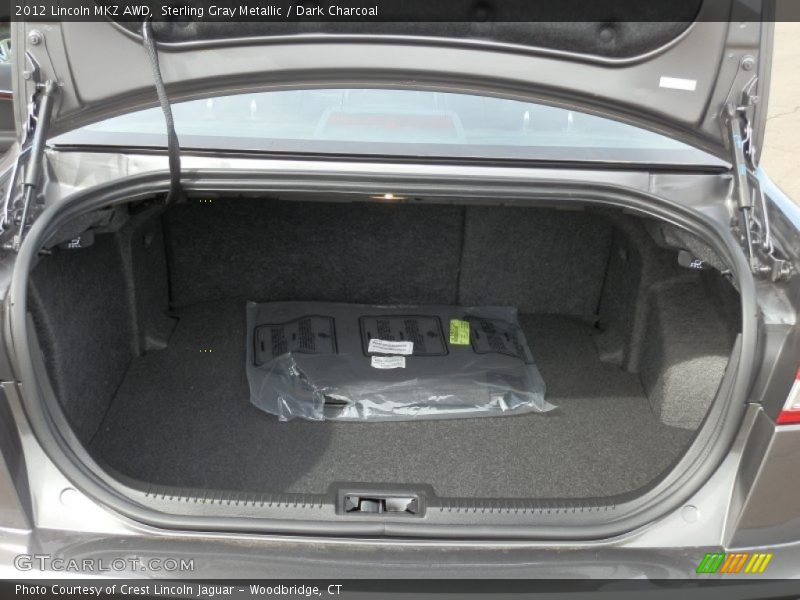 Sterling Gray Metallic / Dark Charcoal 2012 Lincoln MKZ AWD