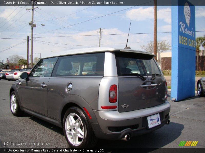 Dark Silver Metallic / Punch Carbon Black Leather 2009 Mini Cooper S Clubman