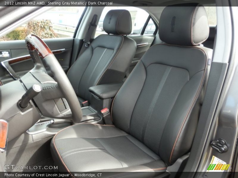 Sterling Gray Metallic / Dark Charcoal 2012 Lincoln MKZ AWD