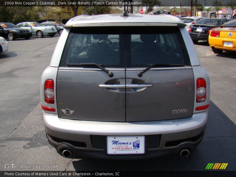 Dark Silver Metallic / Punch Carbon Black Leather 2009 Mini Cooper S Clubman