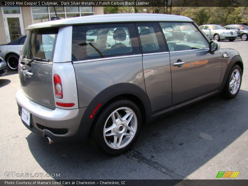 Dark Silver Metallic / Punch Carbon Black Leather 2009 Mini Cooper S Clubman
