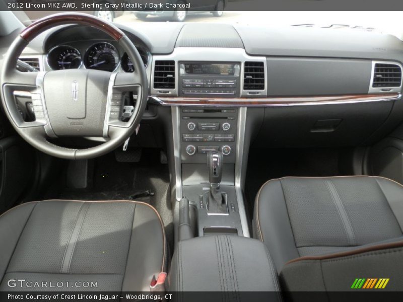Sterling Gray Metallic / Dark Charcoal 2012 Lincoln MKZ AWD