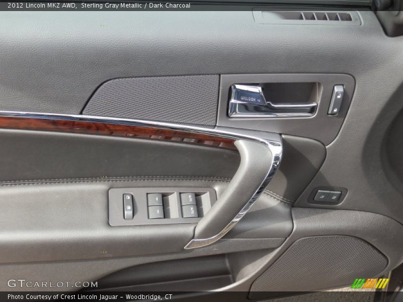 Sterling Gray Metallic / Dark Charcoal 2012 Lincoln MKZ AWD