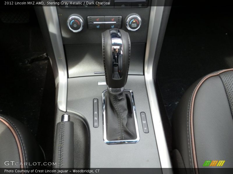 Sterling Gray Metallic / Dark Charcoal 2012 Lincoln MKZ AWD
