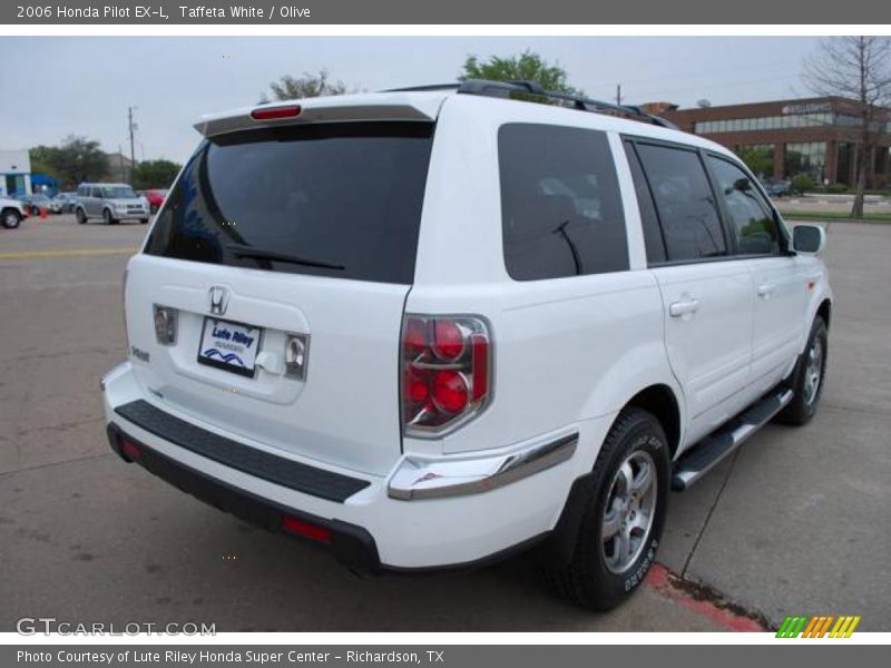 Taffeta White / Olive 2006 Honda Pilot EX-L