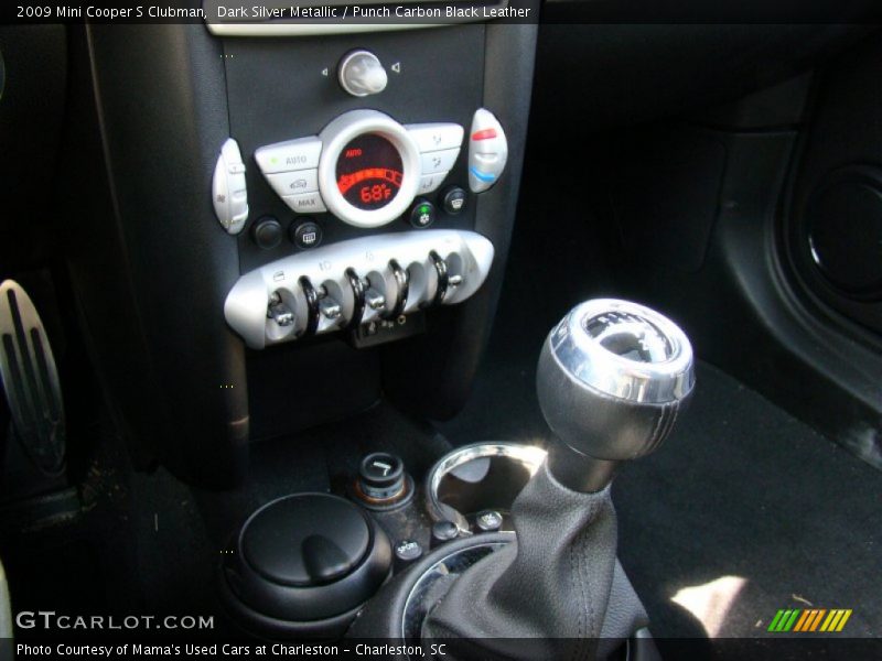 Dark Silver Metallic / Punch Carbon Black Leather 2009 Mini Cooper S Clubman