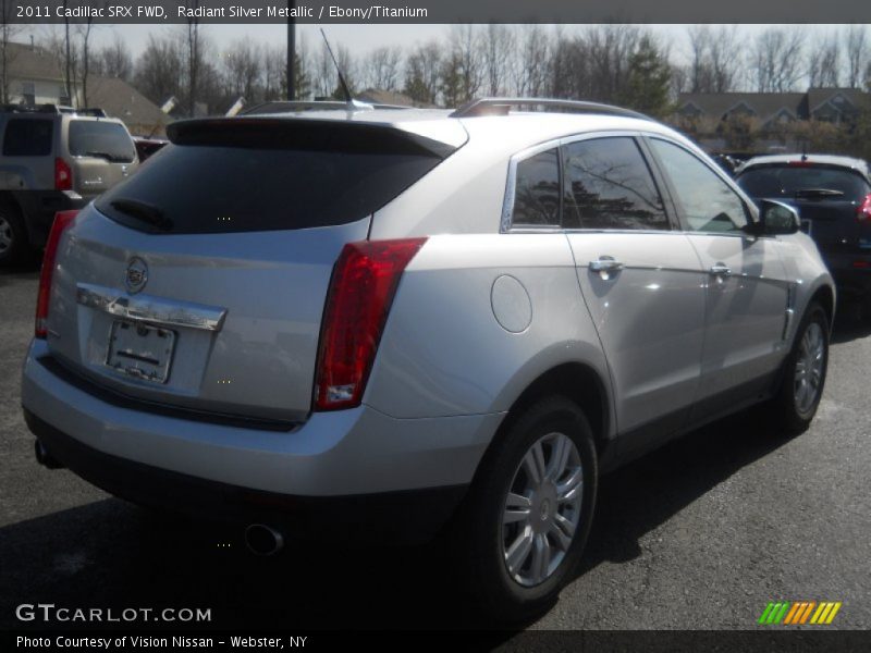 Radiant Silver Metallic / Ebony/Titanium 2011 Cadillac SRX FWD