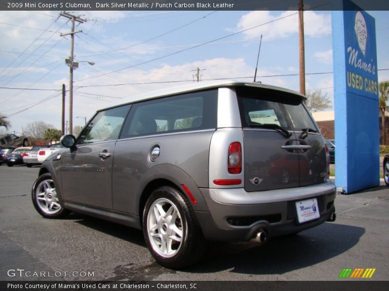 Dark Silver Metallic / Punch Carbon Black Leather 2009 Mini Cooper S Clubman