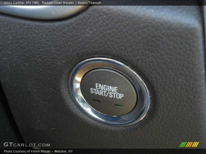 Radiant Silver Metallic / Ebony/Titanium 2011 Cadillac SRX FWD