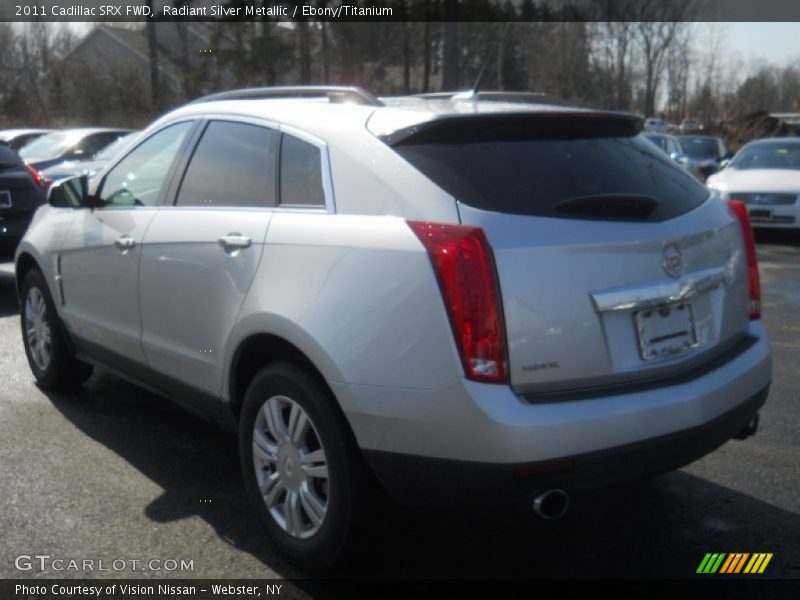Radiant Silver Metallic / Ebony/Titanium 2011 Cadillac SRX FWD