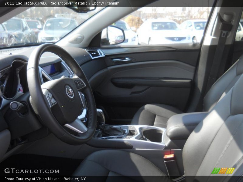 Radiant Silver Metallic / Ebony/Titanium 2011 Cadillac SRX FWD