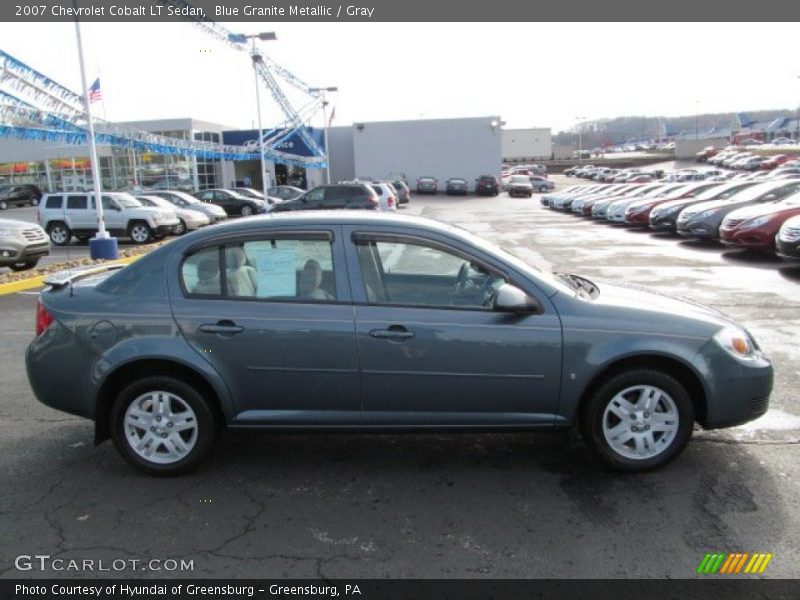 Blue Granite Metallic / Gray 2007 Chevrolet Cobalt LT Sedan